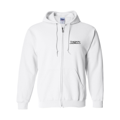 Men's Eagles Gildan  Heavy Blend Full Zip Hooded Sweatshirt