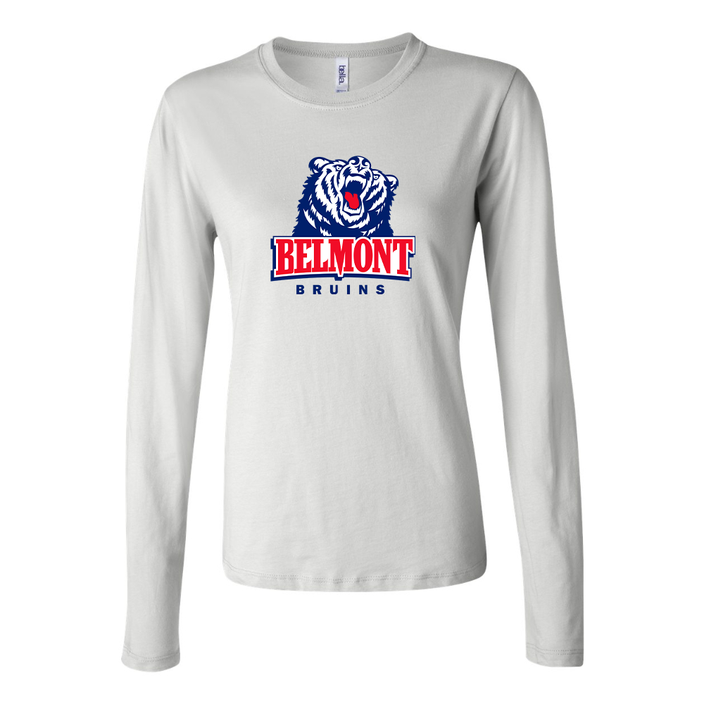 BELLA CANVAS Belmont Bruins  Jersey Long Sleeve Tee