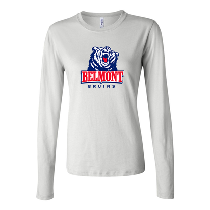 BELLA CANVAS Belmont Bruins  Jersey Long Sleeve Tee