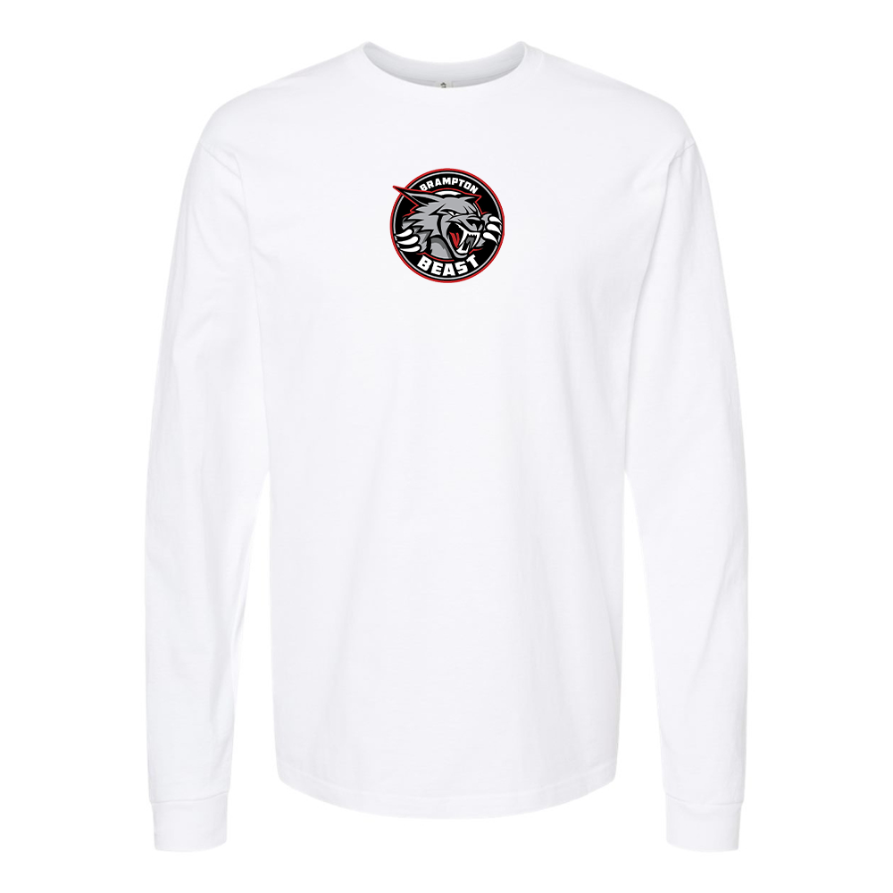 Youth Brampton Beast Logo Cotton Long Sleeve T-Shirt