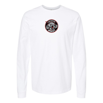 Youth Brampton Beast Logo Cotton Long Sleeve T-Shirt