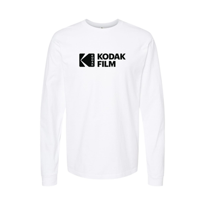Men's Kodak Motion Picture Film Logo Long Sleeve T-Shirt