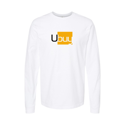 Youth Ubuy Logo Cotton Long Sleeve T-Shirt