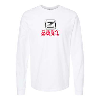 Men's Zotye Logo  Cotton Long Sleeve T-Shirt