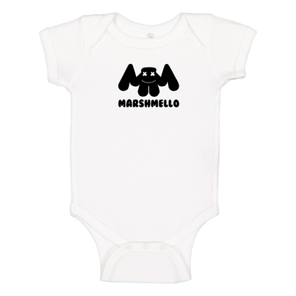 Marshmello  Logo Baby Onesie Romper