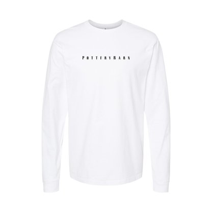 Youth PotteryBarn Logo Cotton Long Sleeve T-Shirt