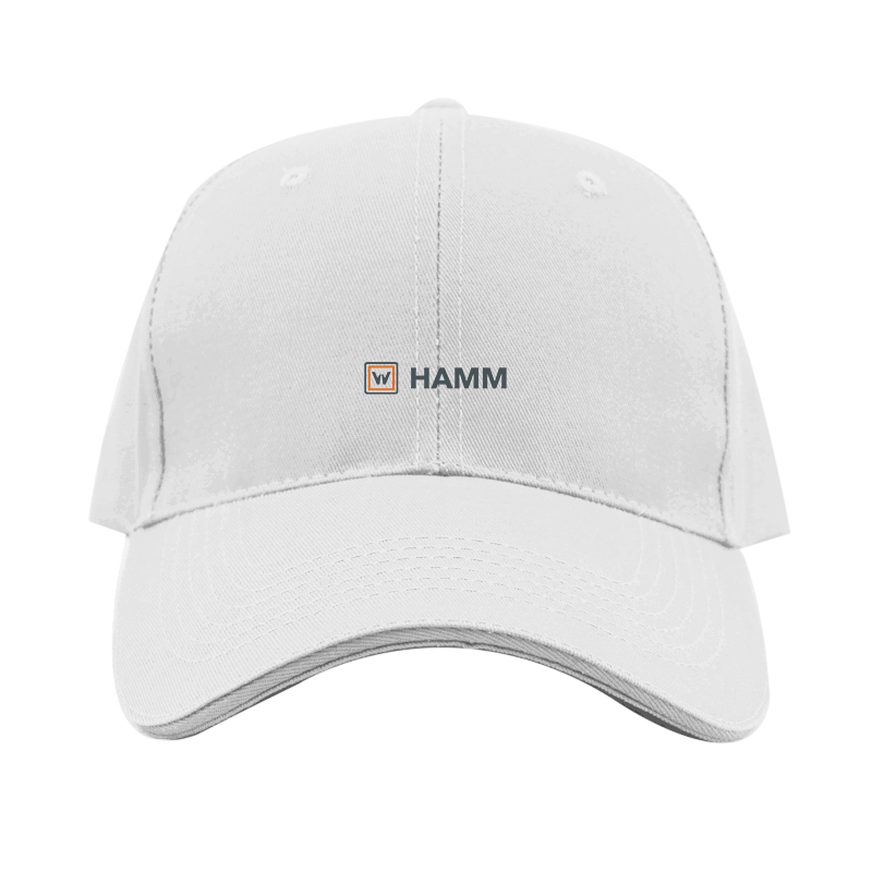 Hamm Logo  Dad Baseball Cap Hat