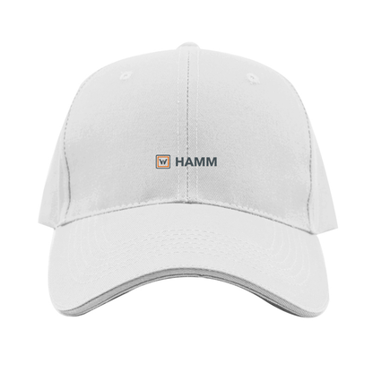 Hamm Logo  Dad Baseball Cap Hat