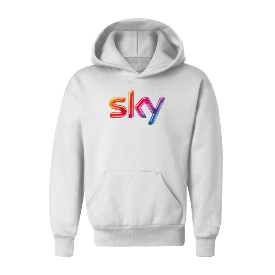 Youth Sky Logo Pullover Hoodie
