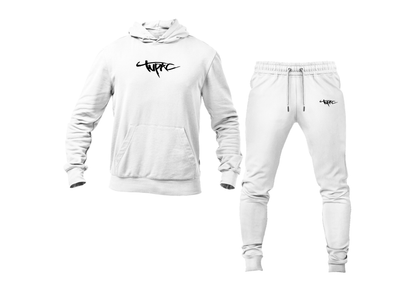 Men's 2pac Logo Hoodie Joggers Set