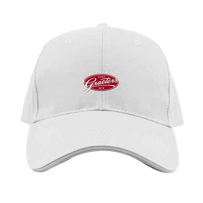 Graeters Logo  Dad Baseball Cap Hat