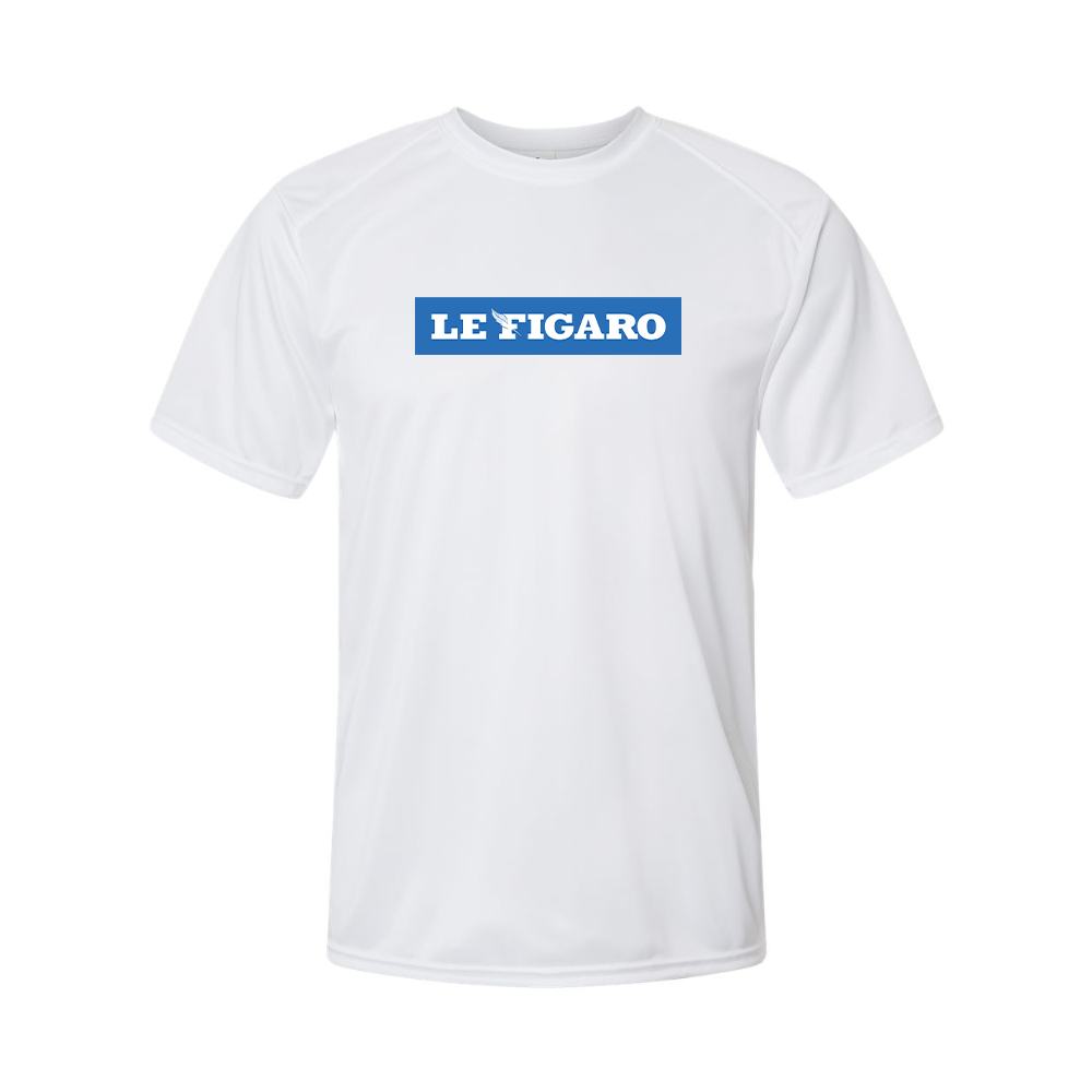 Men's Le Figaro Logo Polyester T-Shirt