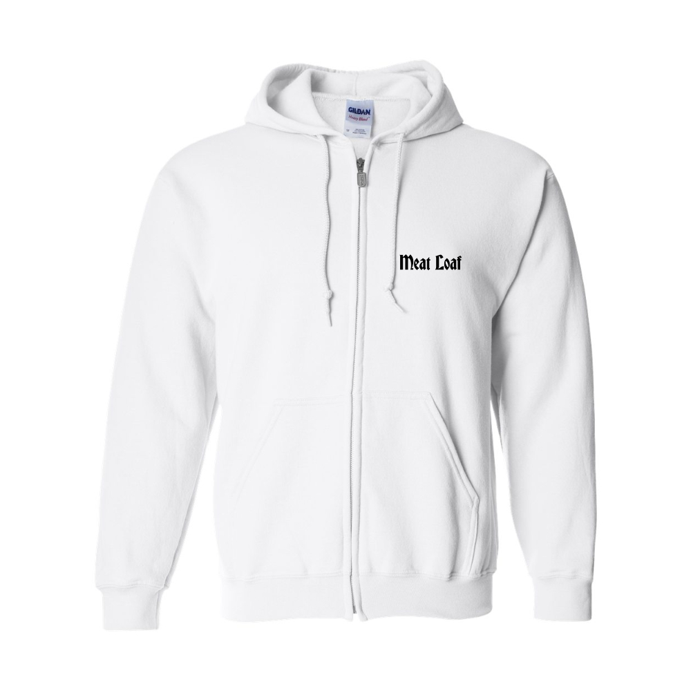 Men's Meat Loaf  Gildan  Heavy Blend Full Zip Hooded Sweatshirt
