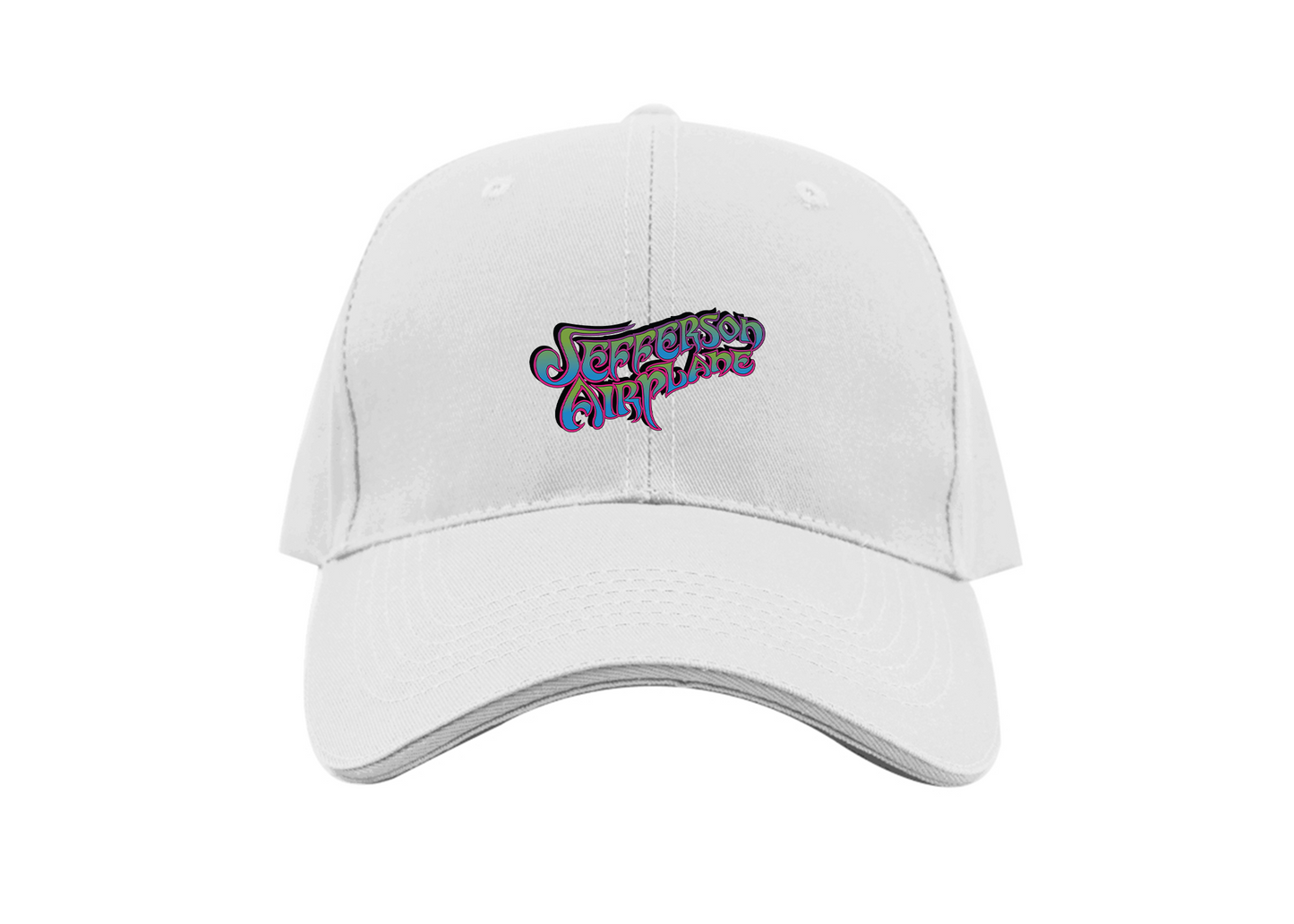 Jefferson Airplane Logo Dad Baseball Cap Hat