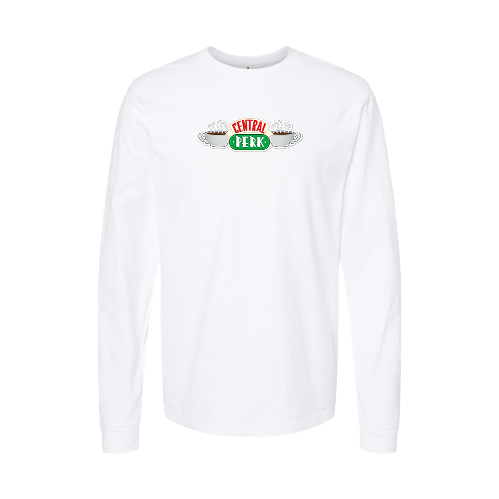 Men's Central Perk Logo Long Sleeve T-Shirt