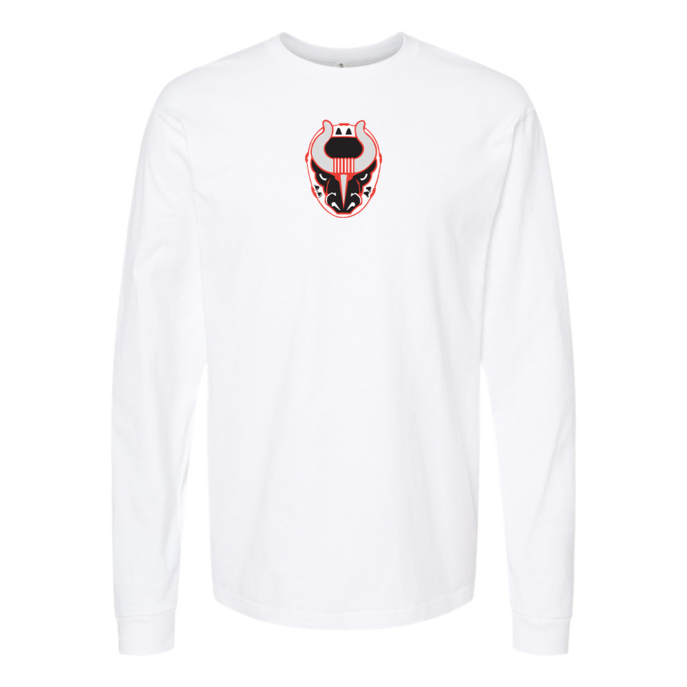 Men's Birmingham Bulls Logo Long Sleeve T-Shirt