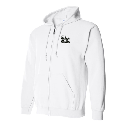 Men's De Dion Bouton Logo Zipper Hoodie