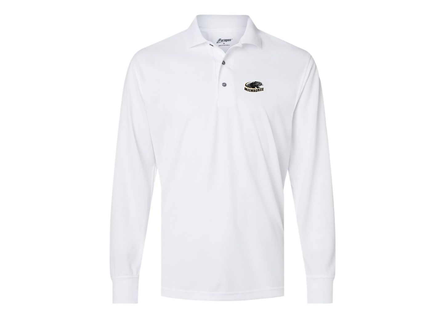 Men's Wisconsin Milwaukee Panthers Paragon Prescott Long Sleeve Polo