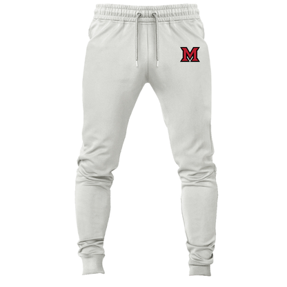 Men's Miami Ohio RedHawks Logo Joggers Sweatpants
