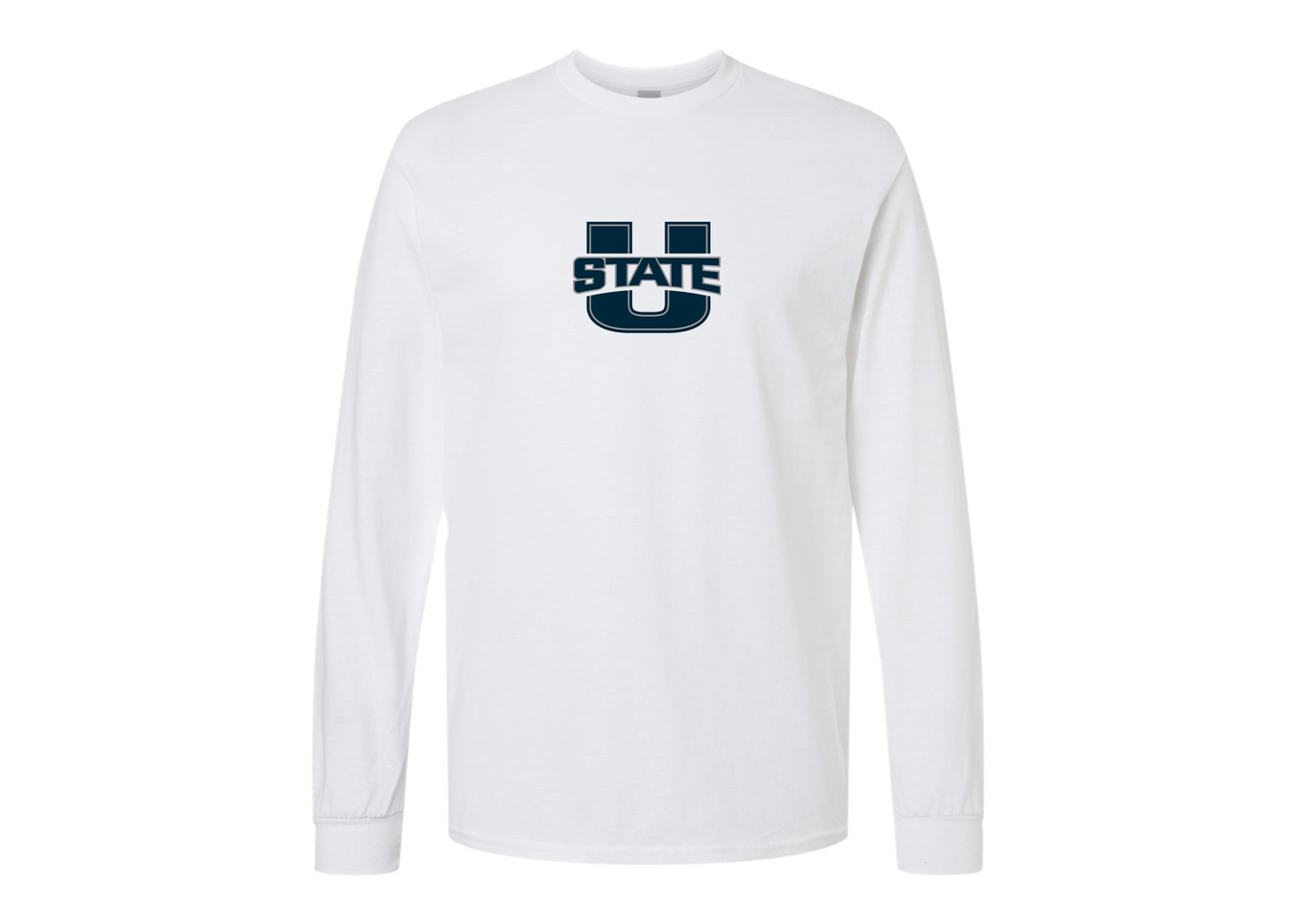 Men's Utah State Aggies Gildan Heavy Cotton Long Sleeve T-Shirt