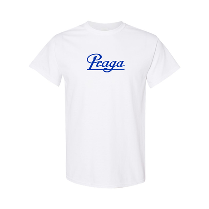 Men's Praga Logo Cotton T-Shirt