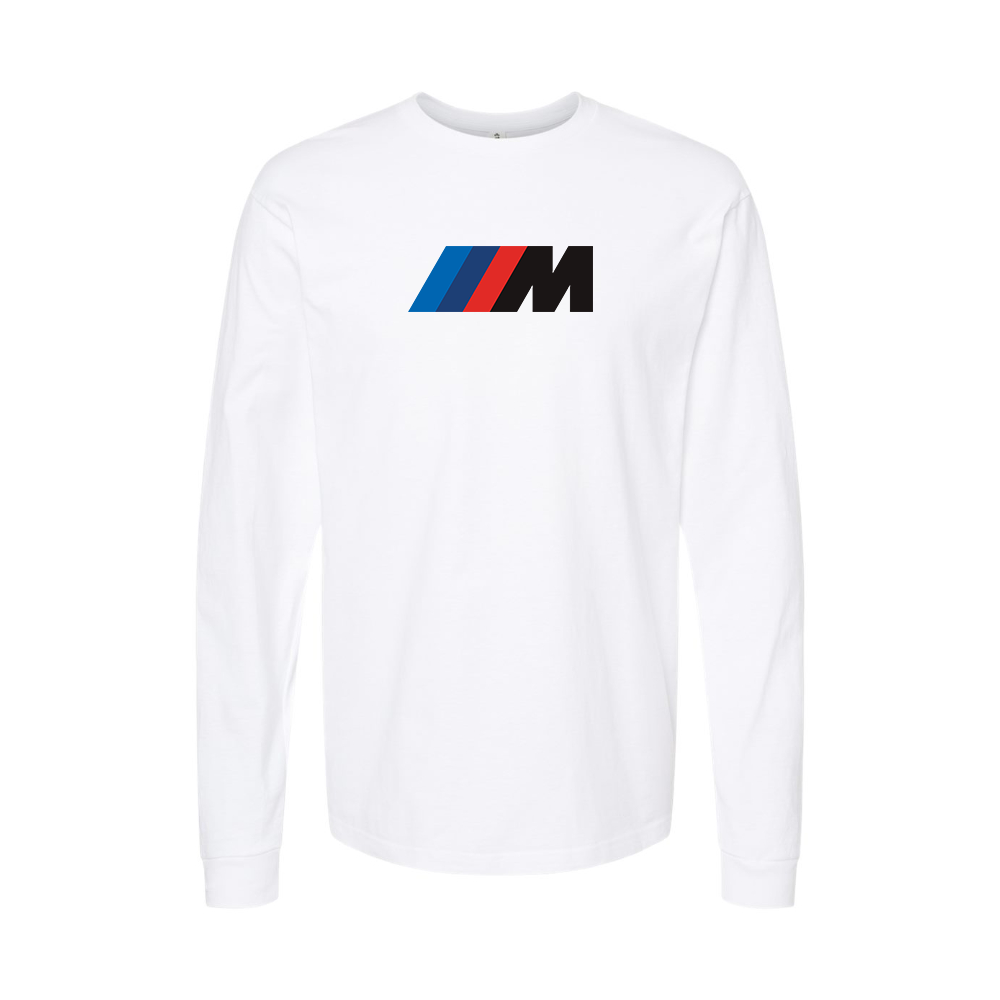 Youth BMW M Logo Cotton Long Sleeve T-Shirt