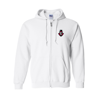 Men's   Austin Peay Governors  Gildan  Heavy Blend Full Zip Hooded Sweatshirt