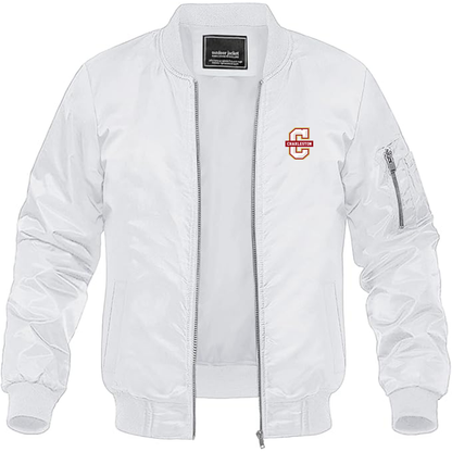 Men's Charleston Cougars Lightweight Bomber Jacket Windbreaker Softshell Varsity Jacket Coat