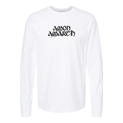 Men's Amon Amarth Logo Long Sleeve T-Shirt