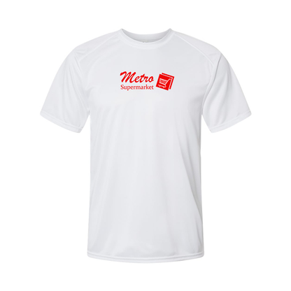 Men's Metro Supermarket Logo   Performance T-Shirt