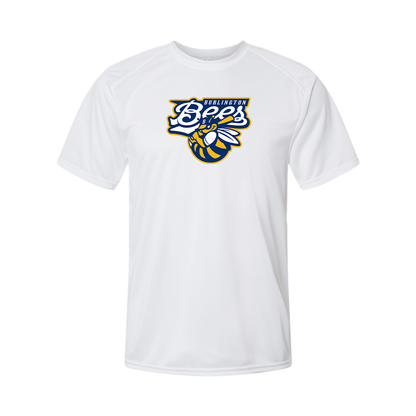 Men's  Burlington Bees    Logo Performance T-Shirt
