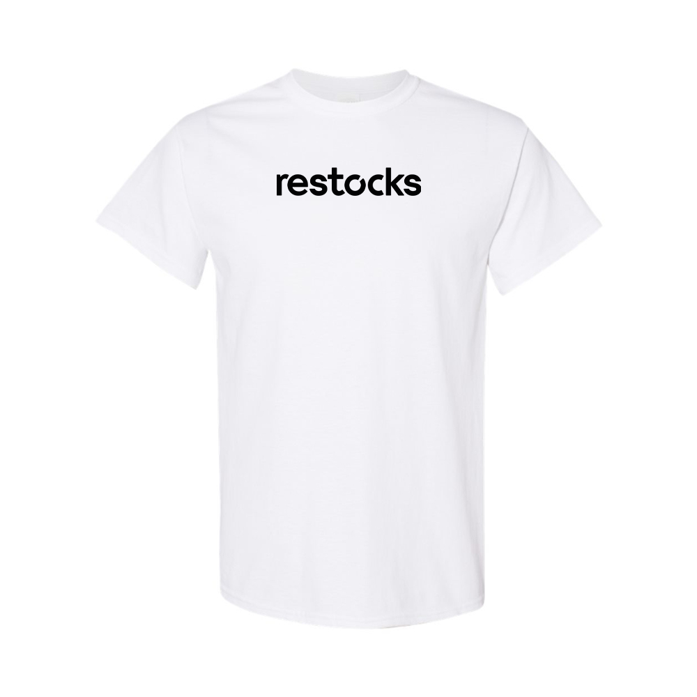 Men's Restocks Logo Cotton T-Shirt