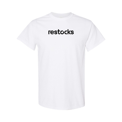 Men's Restocks Logo Cotton T-Shirt