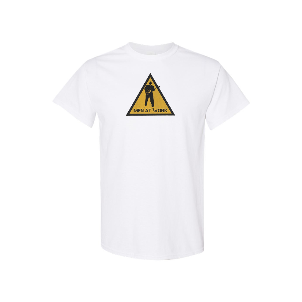Men's Men at Work Logo Cotton T-Shirt