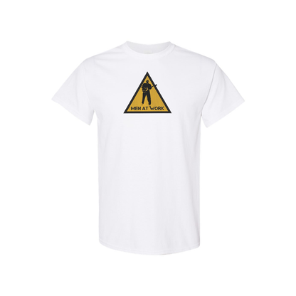 Men's Men at Work Logo Cotton T-Shirt