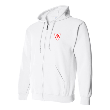 Men's Prince Motor Company Logo Zipper Hoodie