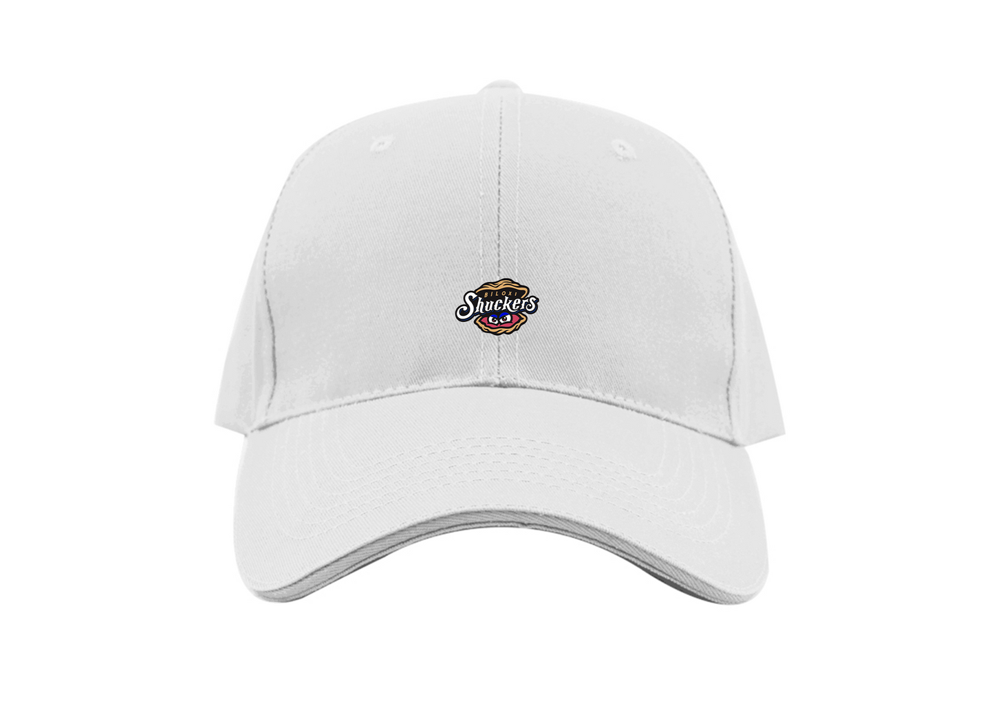 Biloxi Shuckers Logo Dad Baseball Cap Hat