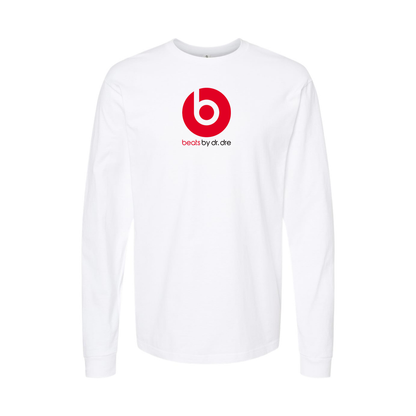Men's Beats-by Dre Logo Long Sleeve T-Shirt