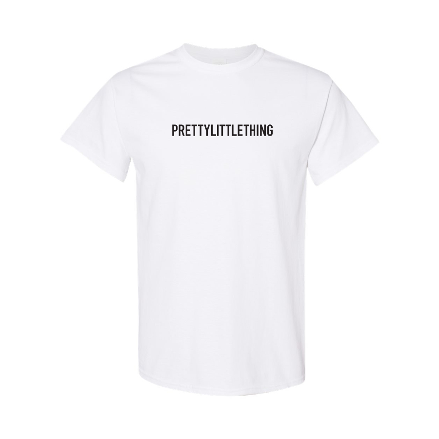 Men's Pretty Little Thing Logo Cotton T-Shirt