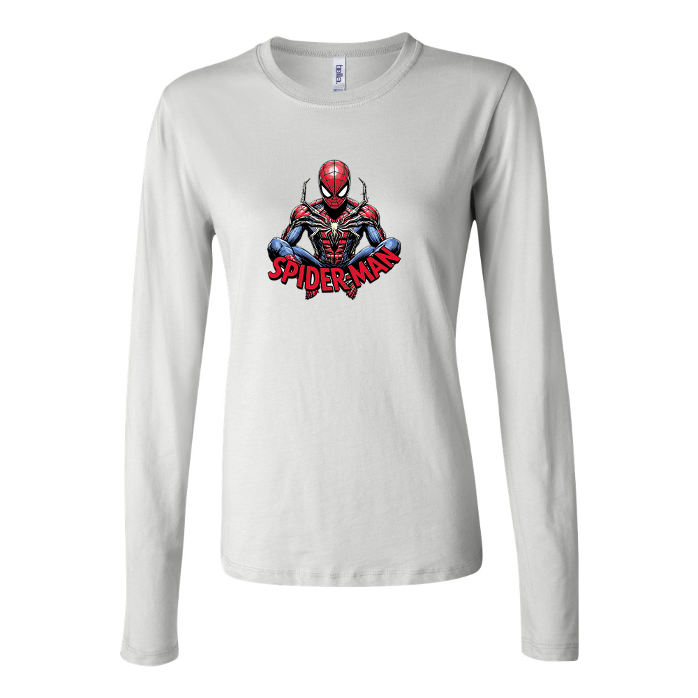 BELLA CANVAS Women’s Spider-Man 2025 Jersey Long Sleeve Tee