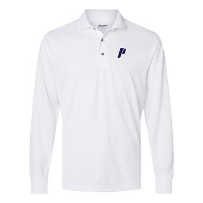 Men's Portland Pilots Logo Paragon Prescott Long Sleeve Polo