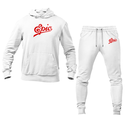 Men's Epic Records Hoodie Joggers Set