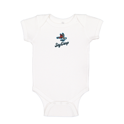 Beloit Sky Carp Logo Baby Romper Onesie