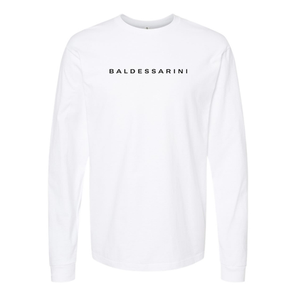Men's Baldessarini Logo Cotton Long Sleeve T-Shirt
