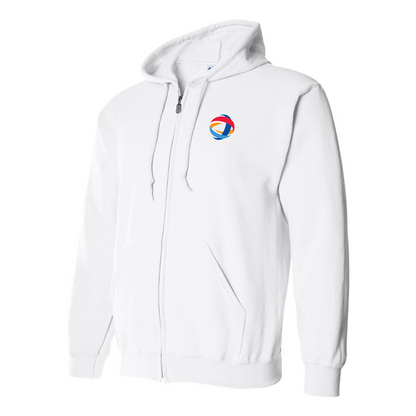Men's Total Logo Zipper Hoodie