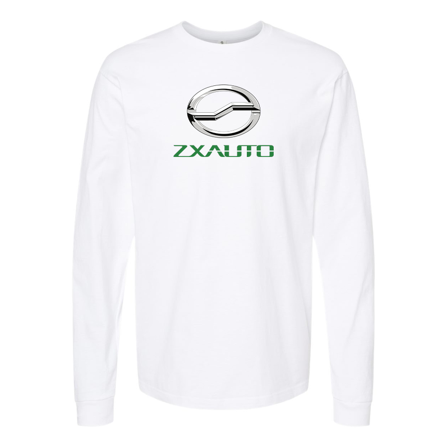 Men's ZX Logo  Cotton Long Sleeve T-Shirt