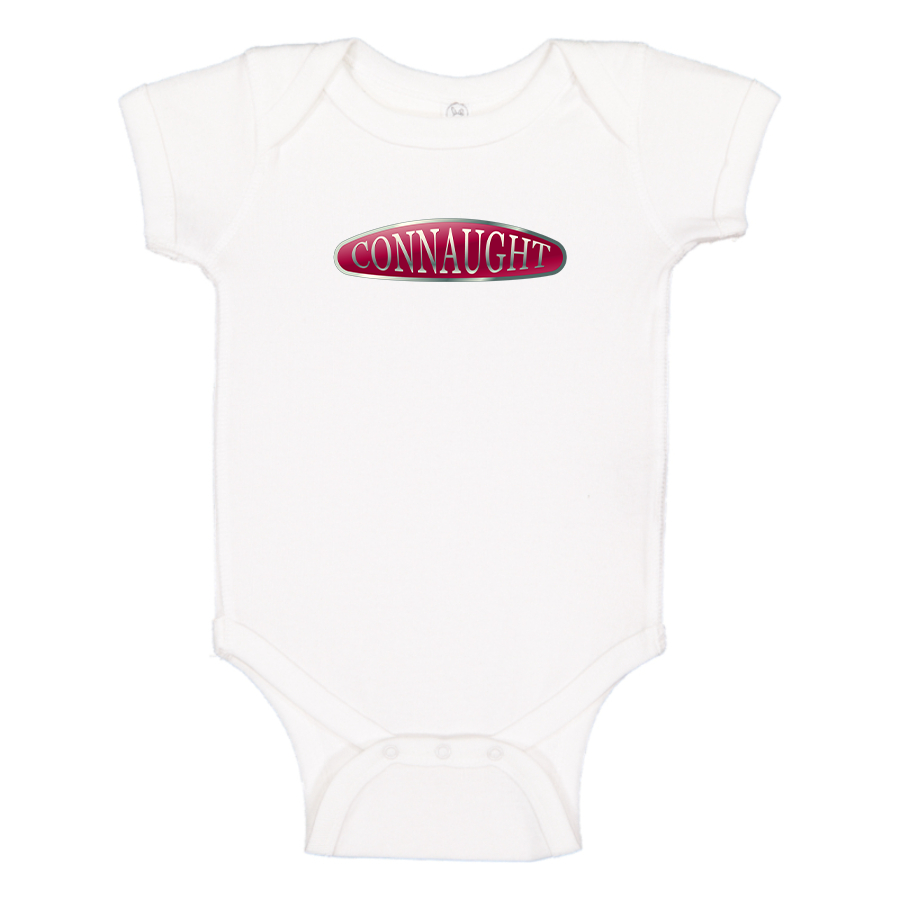 Connaught Motor Company  Logo Baby Onesie Romper