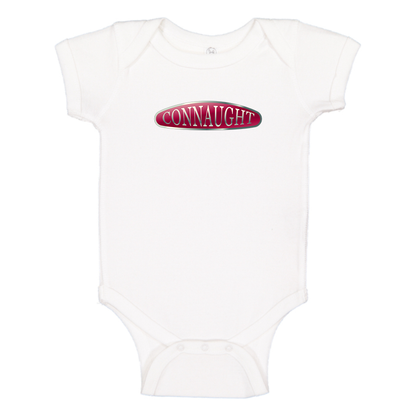 Connaught Motor Company  Logo Baby Onesie Romper