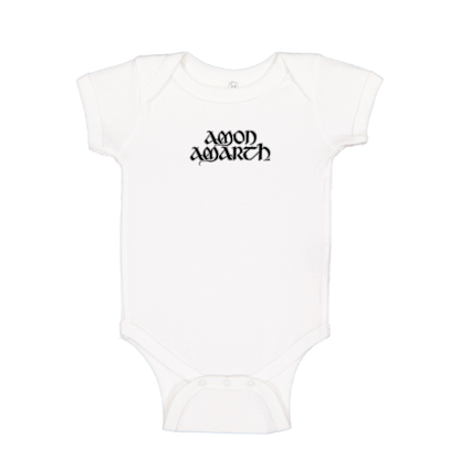 Amon Amarth Logo Baby Romper Onesie