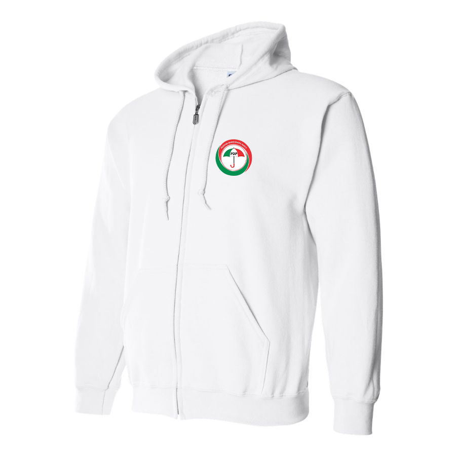 Men's  PDP   Logo  Zipper Hoodie